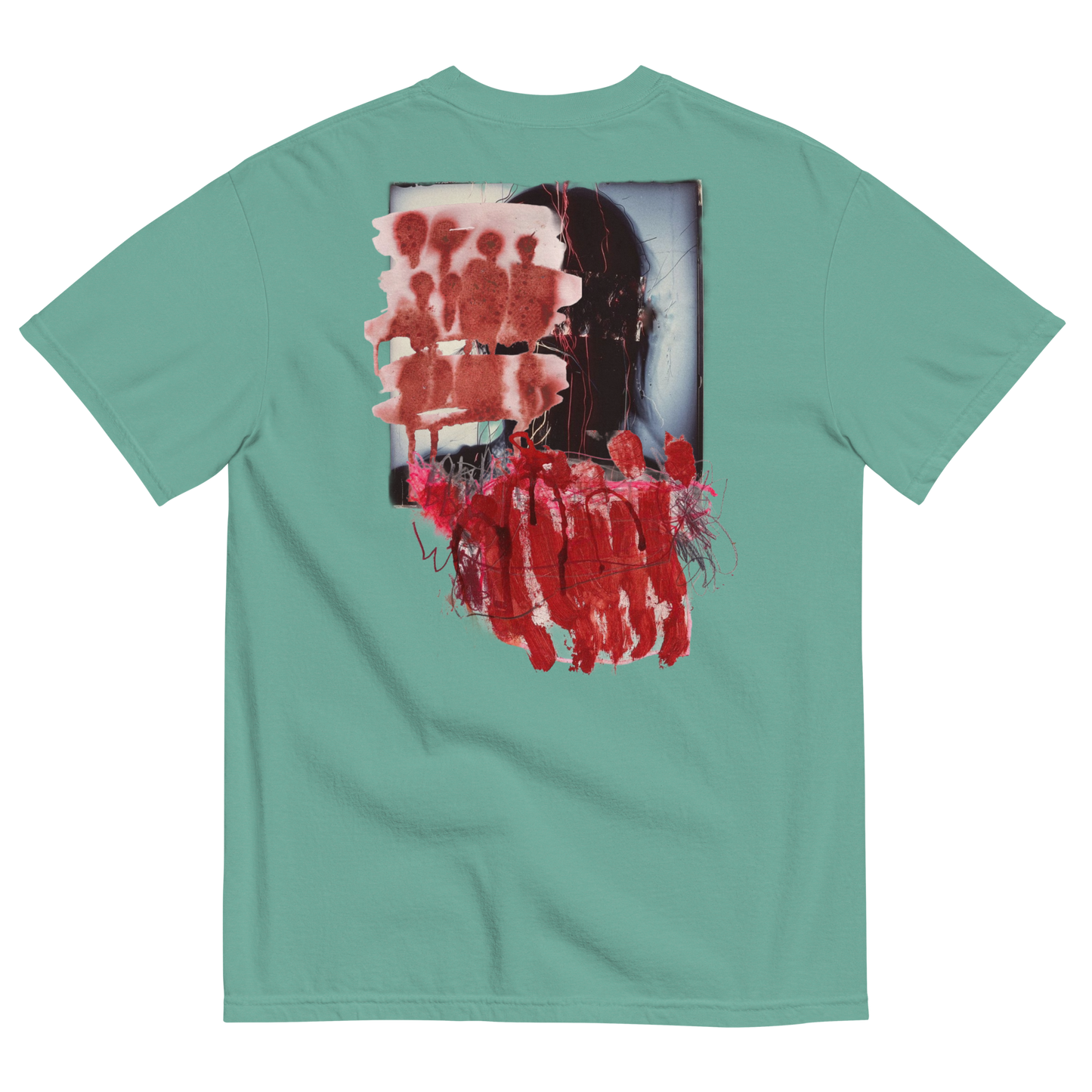 RICH NONSENSE TSHIRT SURREAL DESIGN UNISEX 1-800-SEND-EM-TO-GOD SEA BACK