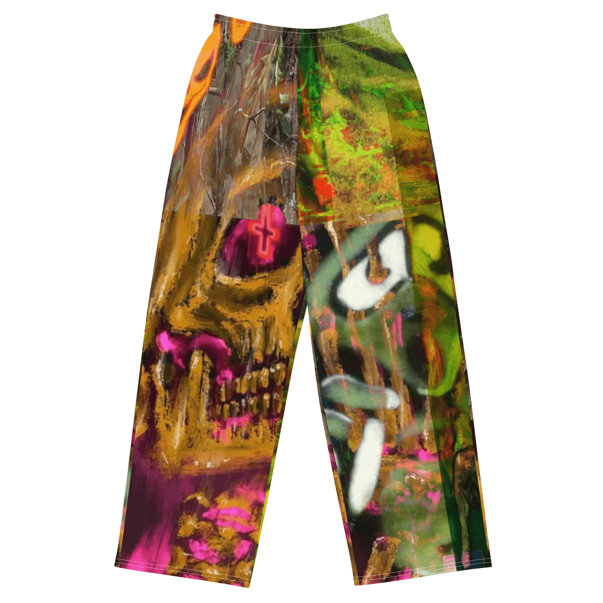 CONTROLLED CHAOS RICH NONSENSE PANTS FRONT UNISEX