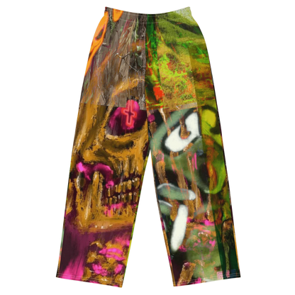 CONTROLLED CHAOS RICH NONSENSE PANTS FRONT UNISEX