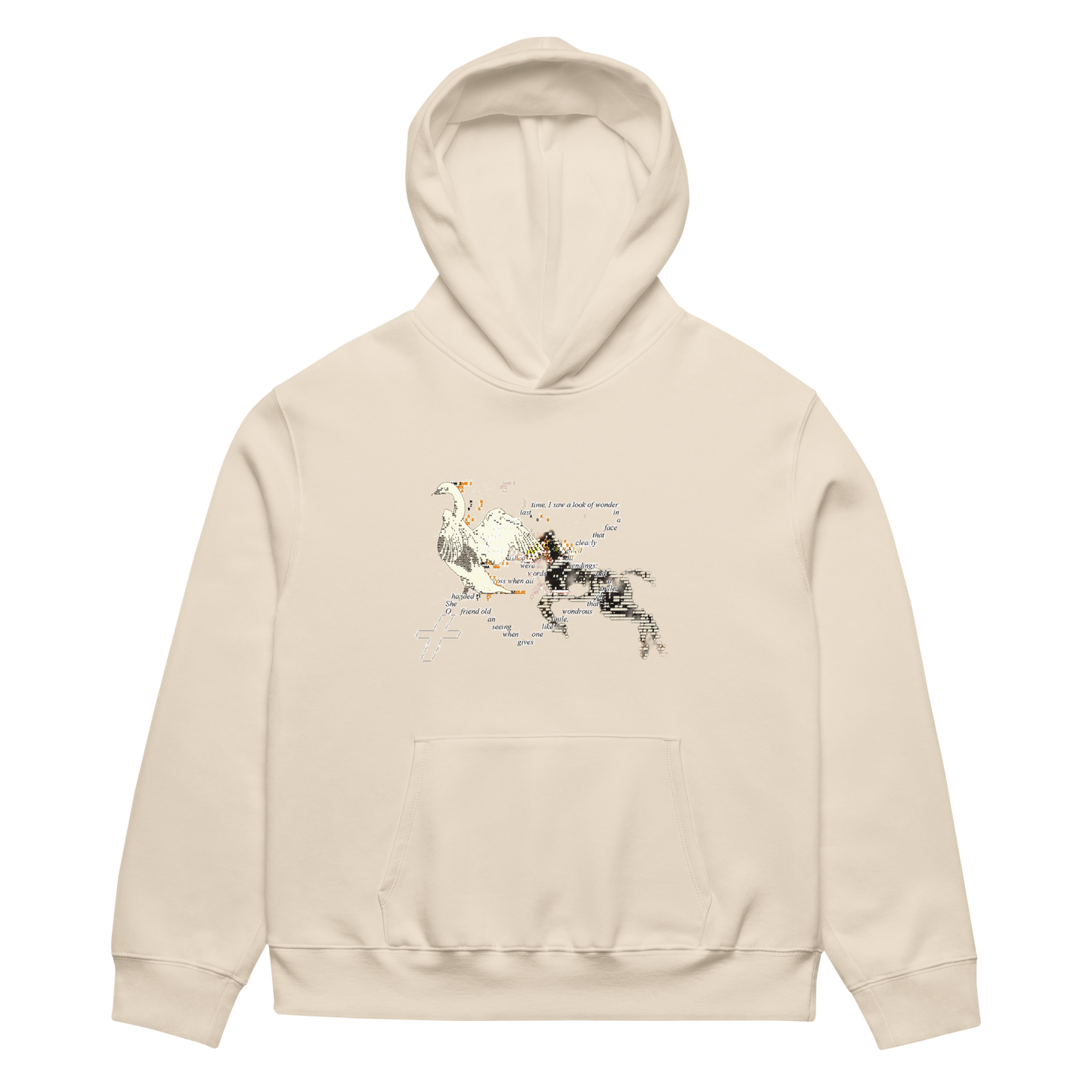 DARK_MOOD_WOODS_RICH_NONSENSE_HOODIE DUST FRONT 