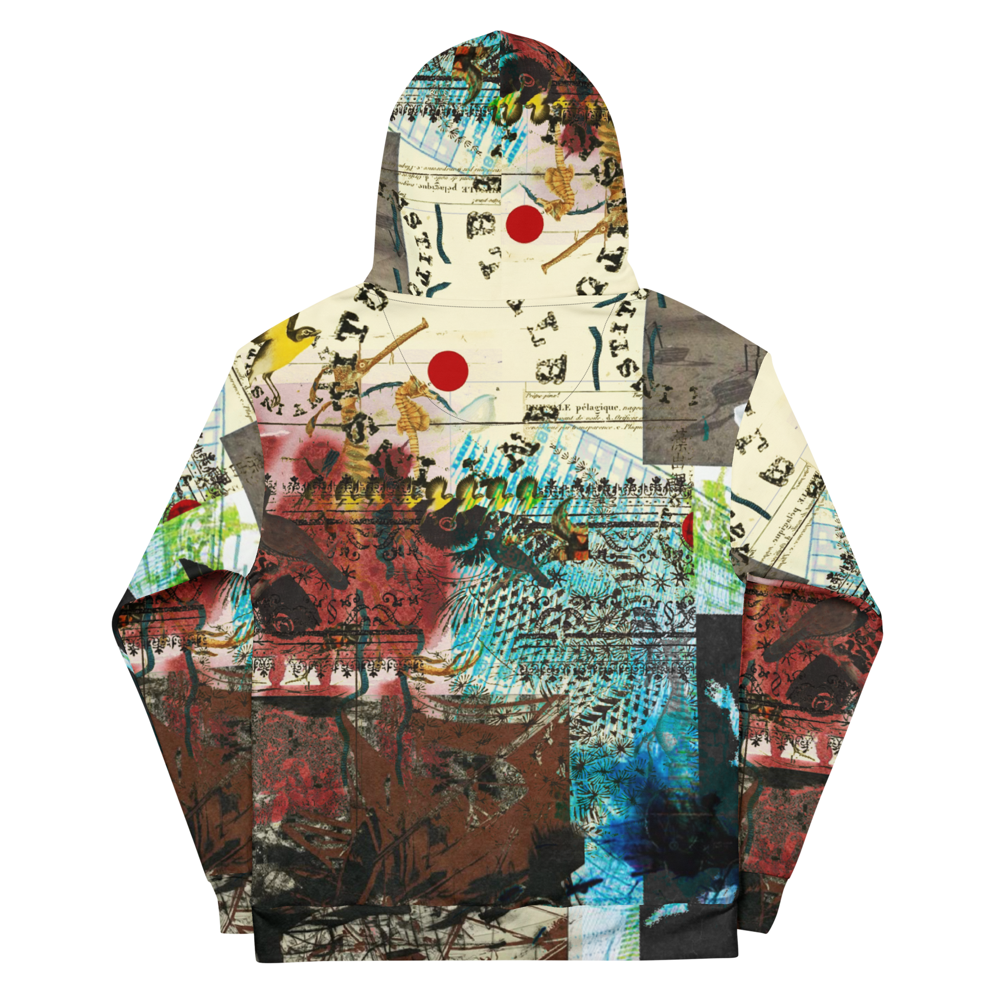 DESERT LAGOON ALL OVER HOODIE RICH NONSENSE DESERT LAGOON BACK