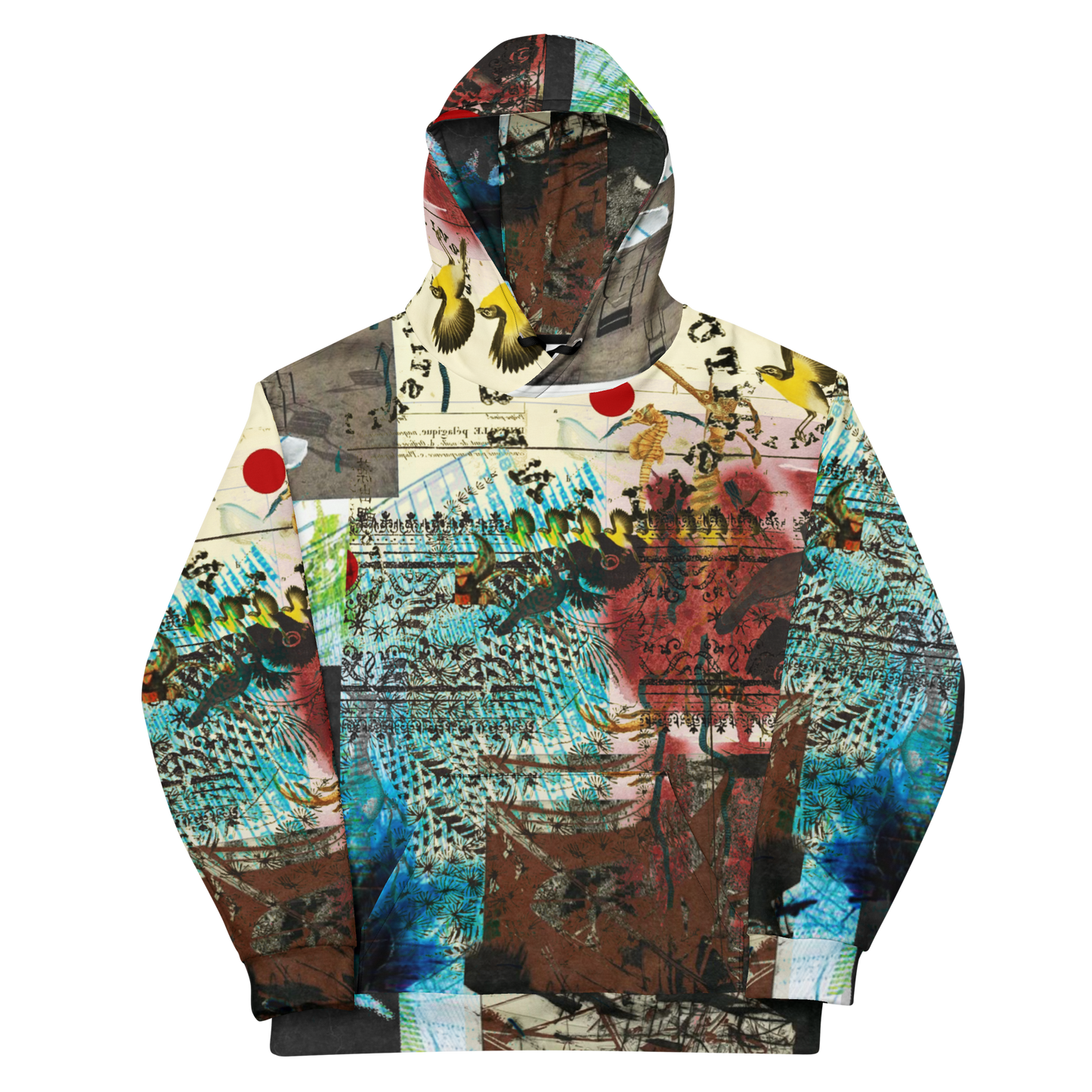 DESERT LAGOON ALL OVER HOODIE RICH NONSENSE DESERT LAGOON FRONT
