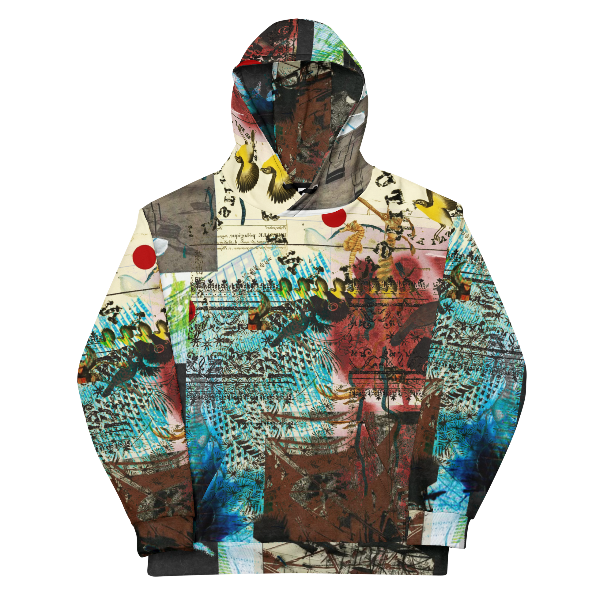 DESERT LAGOON ALL OVER HOODIE RICH NONSENSE DESERT LAGOON FRONT