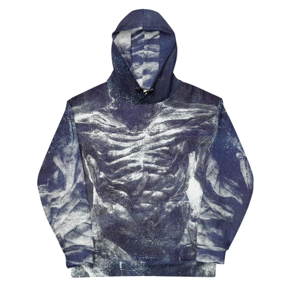 RICH NONSENSE ALL OVER HOODIE BABYLON UNISEX FRONT