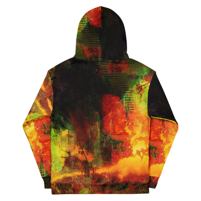 RICH NONSENSE ALL OVER HOODIE NOTHING LASTS FOREVER BACK