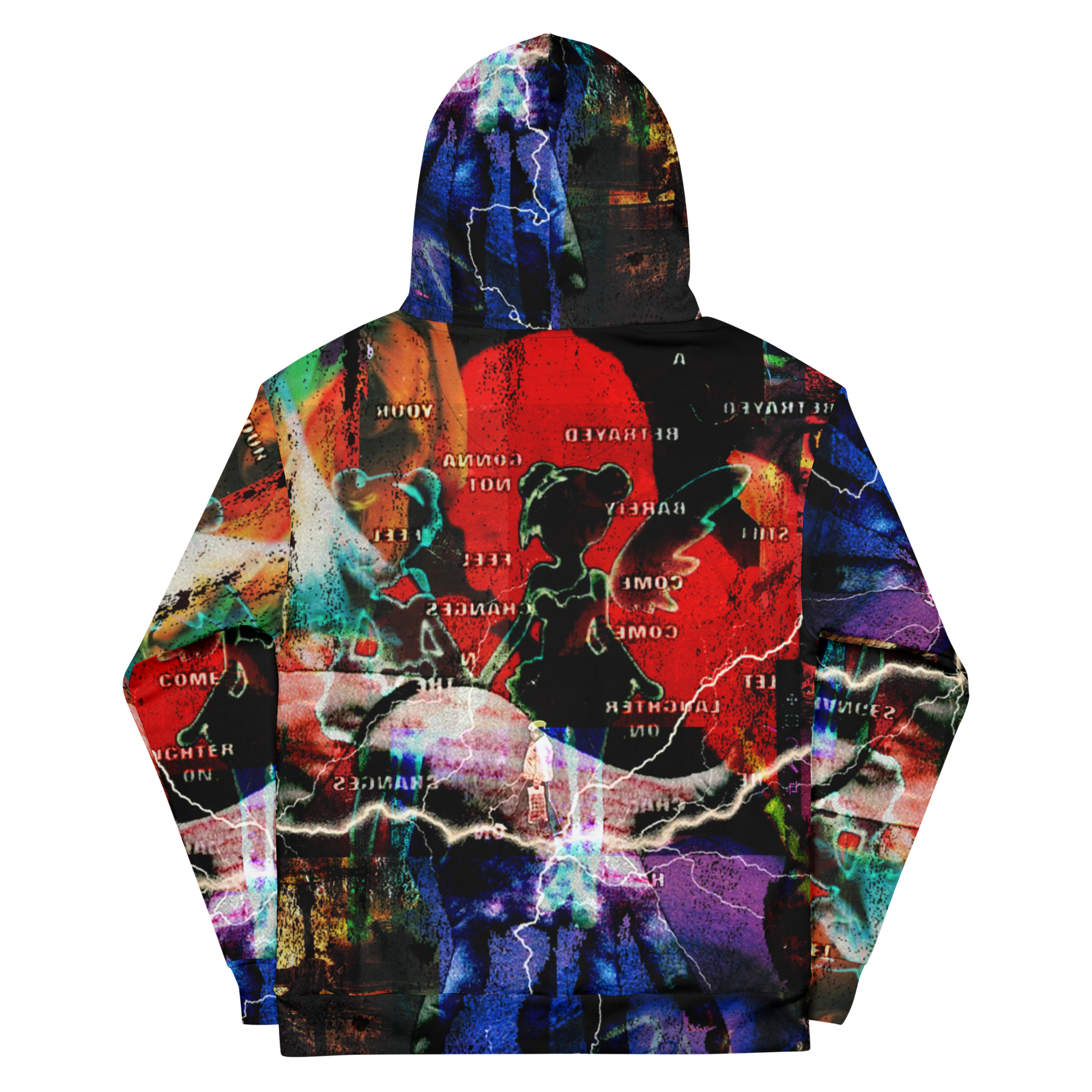 RICH NONSENSE HOODIE POLOROID PILL ALL OVER BACK