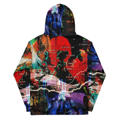 RICH NONSENSE HOODIE POLOROID PILL ALL OVER BACK