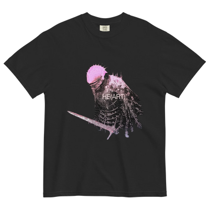 RICH NONSENSE SURREAL ART PREMIUM ORGANIC COTTON UNISEX TSHIRT HE ART BLACK 
