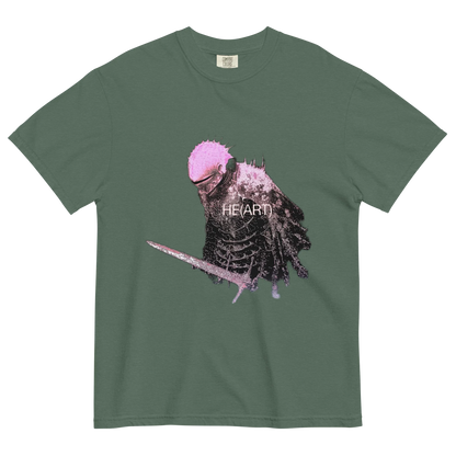 RICH NONSENSE SURREAL ART PREMIUM ORGANIC COTTON UNISEX TSHIRT HE ART GREEN
