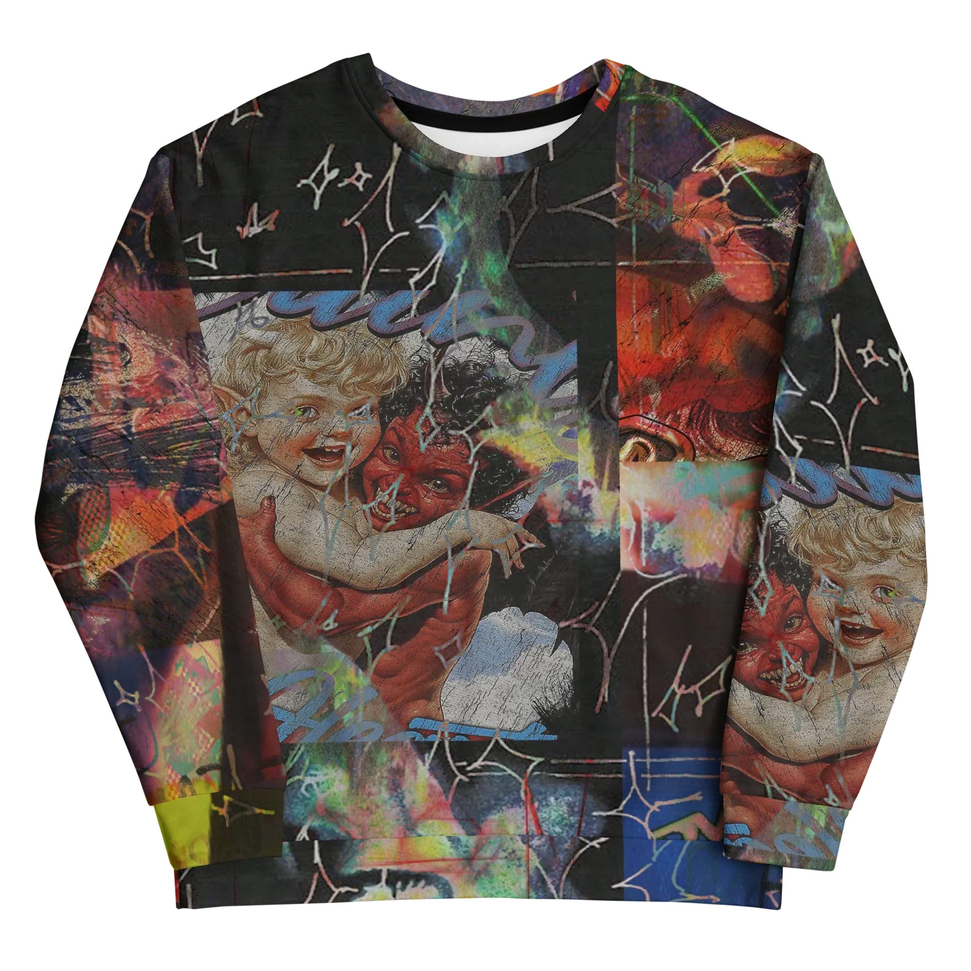 RICH NONSENSE SWEATER UNISEX DESPERATO FRONT 