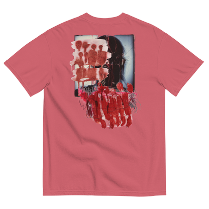 RICH NONSENSE TSHIRT SURREAL DESIGN UNISEX 1-800-SEND-EM-TO-GOD PINK BACK