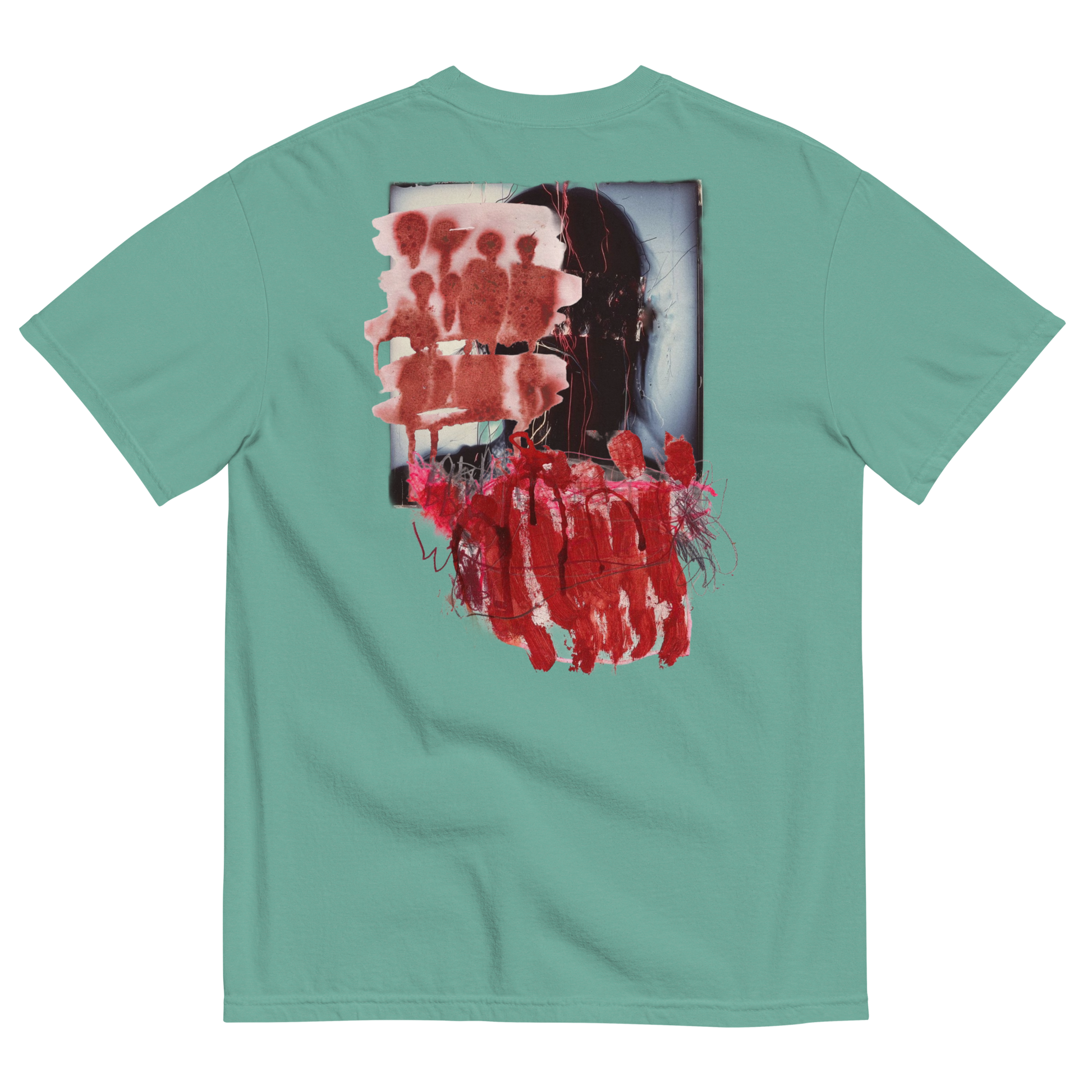 RICH NONSENSE TSHIRT SURREAL DESIGN UNISEX 1-800-SEND-EM-TO-GOD SEA BACK