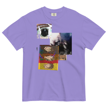 RICH NONSENSE TSHIRT SURREAL DESIGN UNISEX 1-800-SEND-EM-TO-GOD VIOLET FRONT