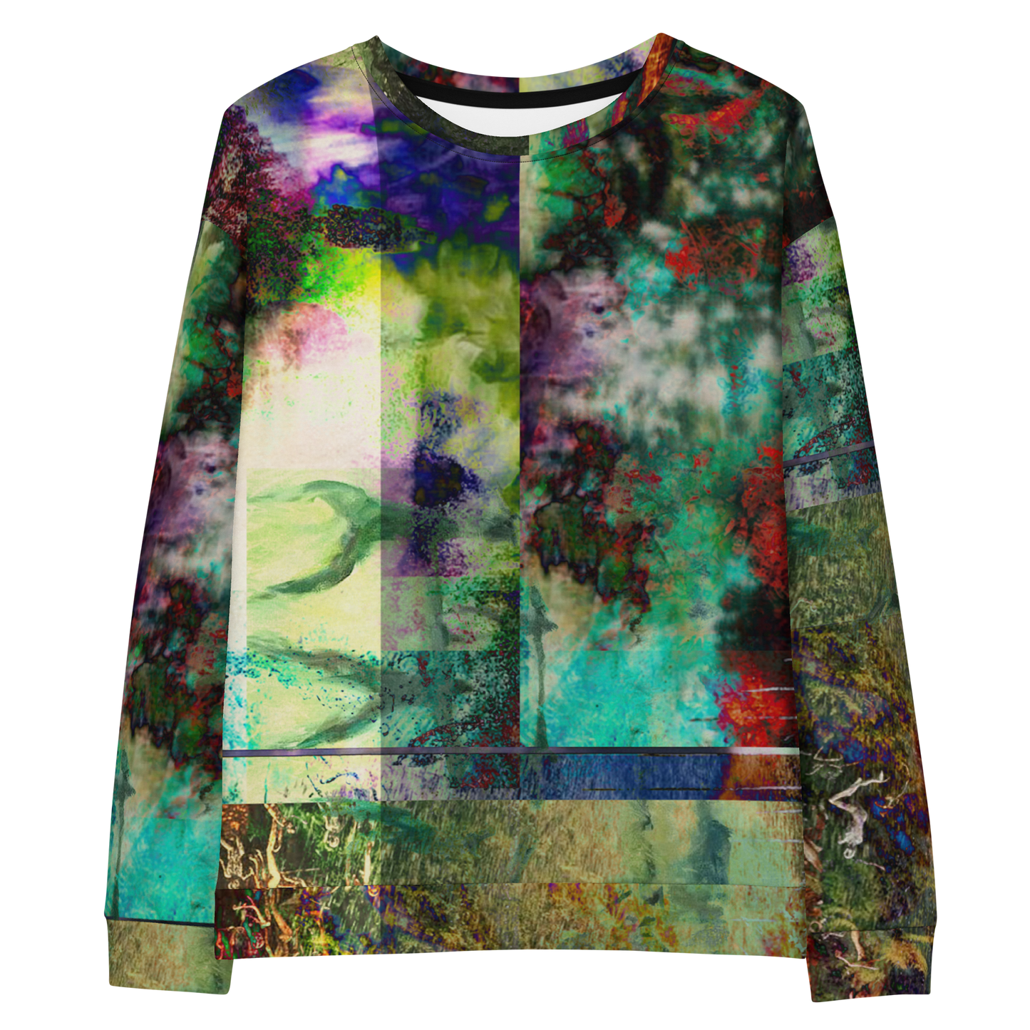 FRONT RICH NONSENSE UNISEX SWEATER LEFT THE PHONE RING