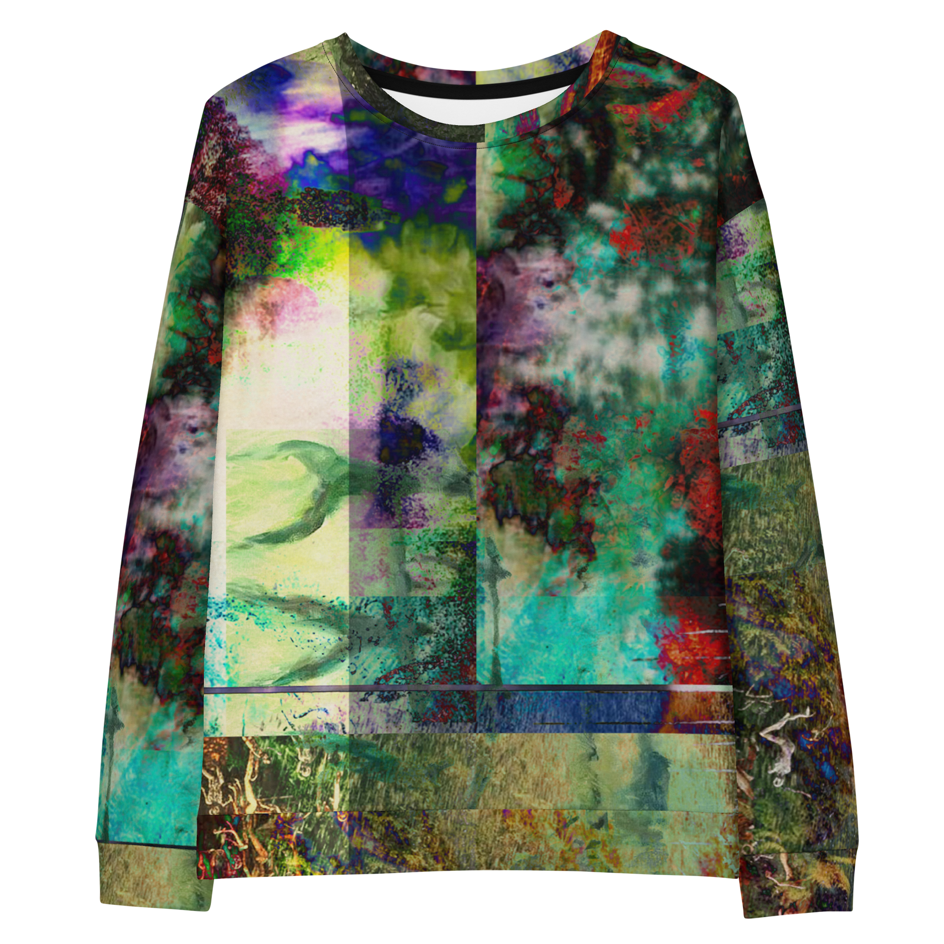 FRONT RICH NONSENSE UNISEX SWEATER LEFT THE PHONE RING