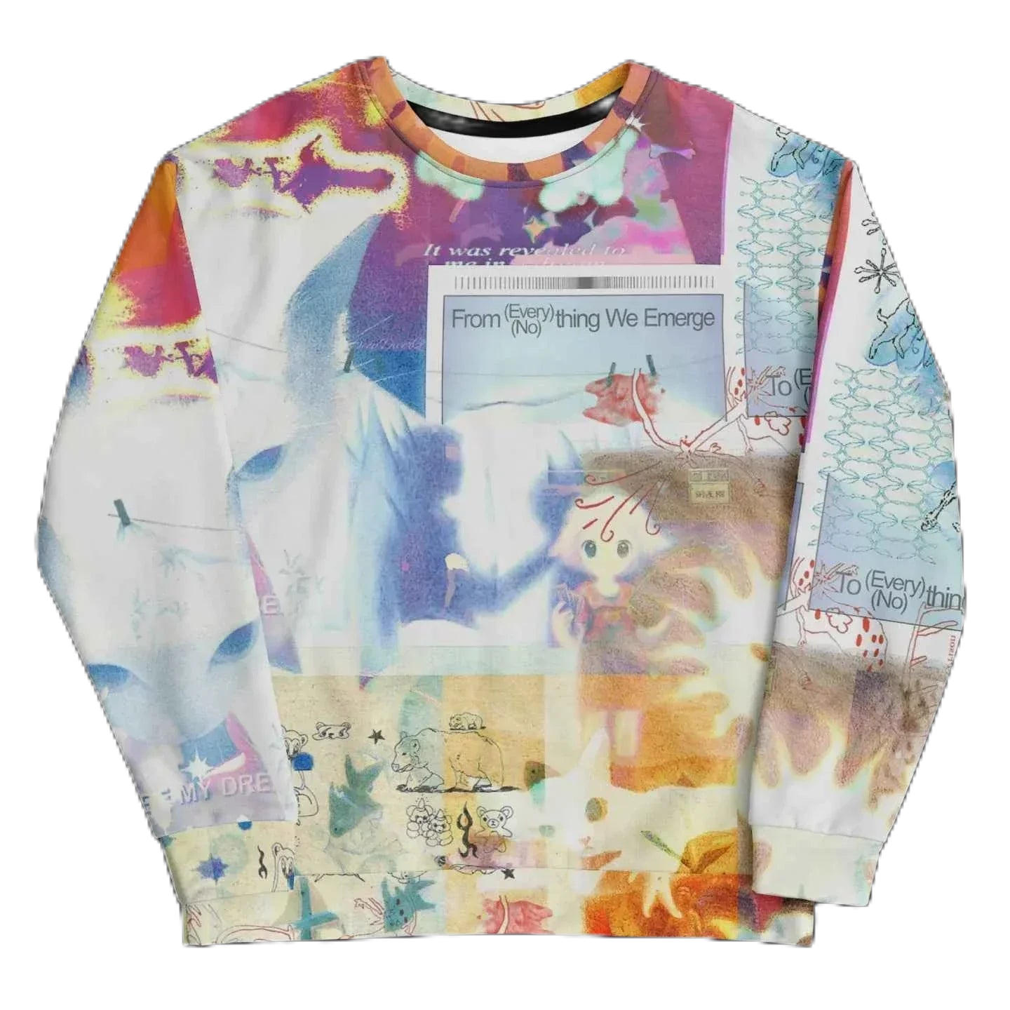 RICH NONSENSE ALL OVER SWEATER 